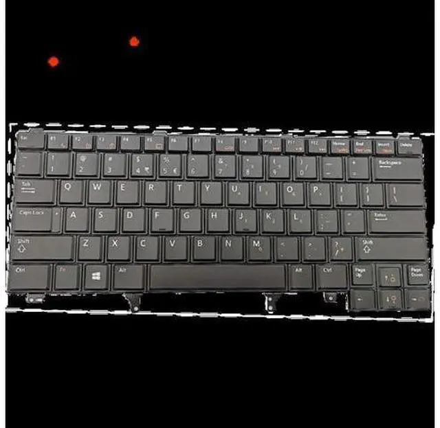 Main image of US Backlit Keyboard Black for Laptop for Dell E6220 E6230 E6430 E6420 E6440 E5420 E6320 E6330 Positivo Notebook