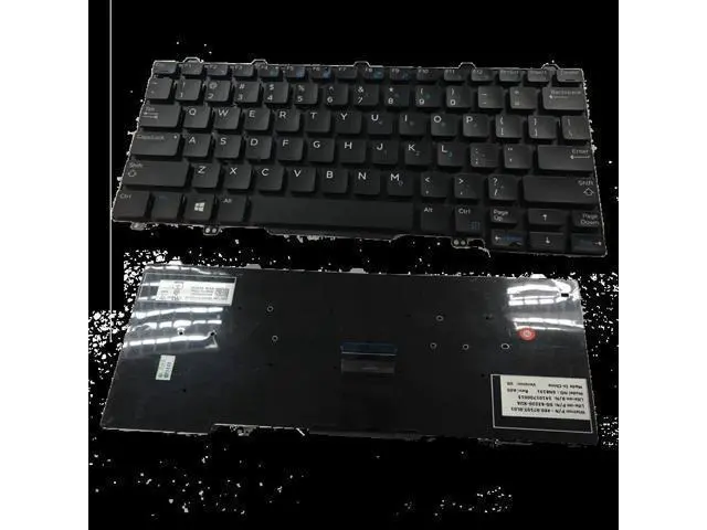 Alt view image 4 of 4 - US Positive Notebook Replacement of Keyboards for Dell Latitude E7250 7270 7350 E7270 MJ8HY 0MJ8HY XCD5M 0XCD5M