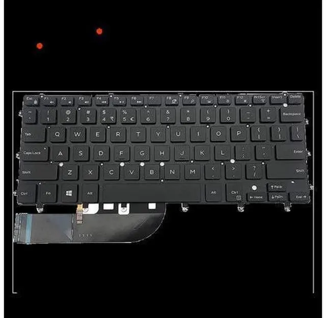 Alt view image 2 of 4 - US Positive Notebook Backlit Replacement of Keyboards Intelbras Clevo Dns for Dell XPS 15 9550 9560