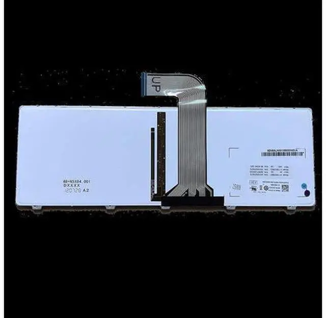 Alt view image 3 of 4 - US for Dell Backlit Keyboard Positivo Notebook Clevo Intelbras 3550 L502 N4110 M4110 N4050 M4040 N5050 M5040 N5040