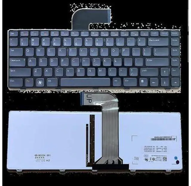 Alt view image 4 of 4 - US for Dell Backlit Keyboard Positivo Notebook Clevo Intelbras 3550 L502 N4110 M4110 N4050 M4040 N5050 M5040 N5040