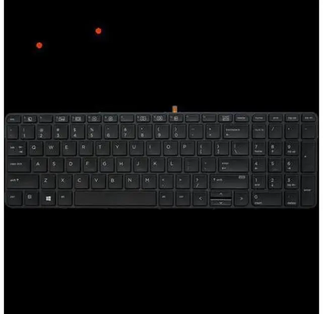 Alt view image 2 of 4 - US Backlit Positivo Notebook Keyboard Dns Clevo for HP Probook 450 455 470 G3 Black