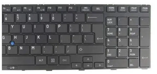 Alt view image 3 of 4 - Keyboard Compatible with Toshiba Tecra R850 R950 R960 G83C000D72US P000570380 Black US