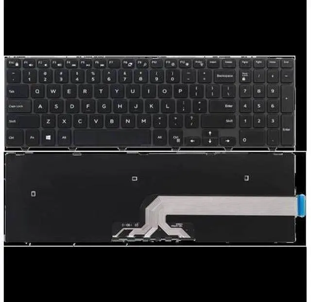 Main image of for Dell Notebook Keyboard 15 3546 3565 3558 3549 3559 Inspiron 15-3000 5542 5543 5545 Replacement Clevo Cheap Packard Bell US