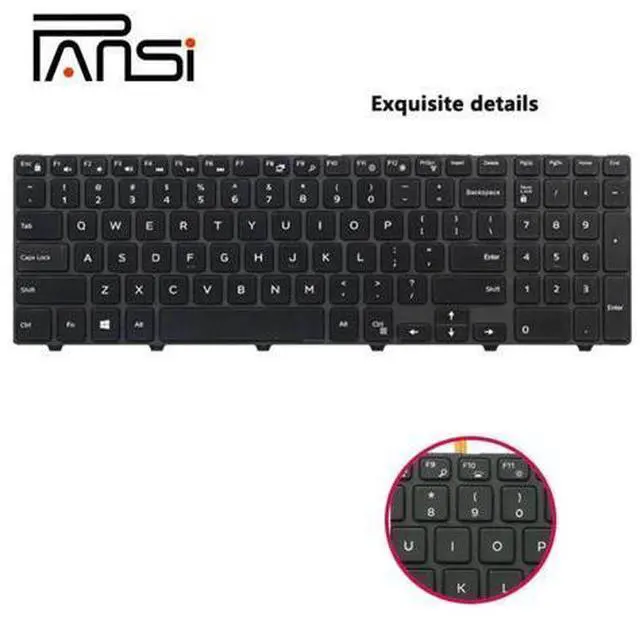 Alt view image 2 of 4 - for Dell Notebook Keyboard 15 3546 3565 3558 3549 3559 Inspiron 15-3000 5542 5543 5545 Replacement Clevo Cheap Packard Bell US