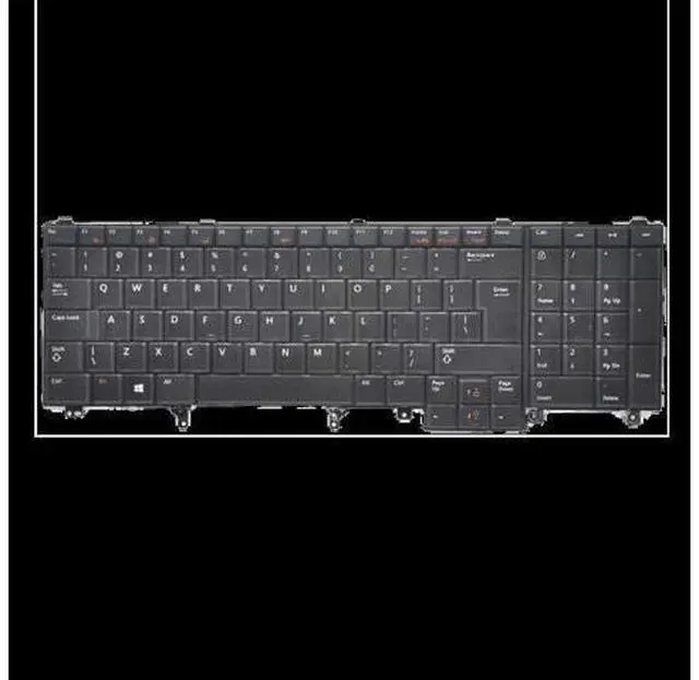 Main image of US Positive Notebook Replacement of Keyboards for Dell E5520 E5520M E5530 E6520 E6530 E6540