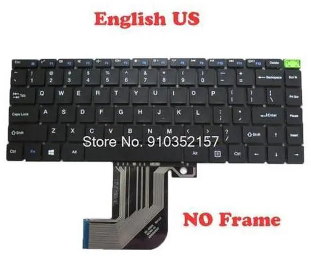 Main image of Laptop Replacement Keyboard For JOOYON J3GP / J3GP Pro 13.3' English US NO Frame
