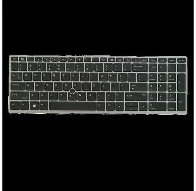 Main image of US Positivo Notebook Keyboard for Laptop Dns Clevo for HP EliteBook 850 755 15u G5 850 G6 ZBook