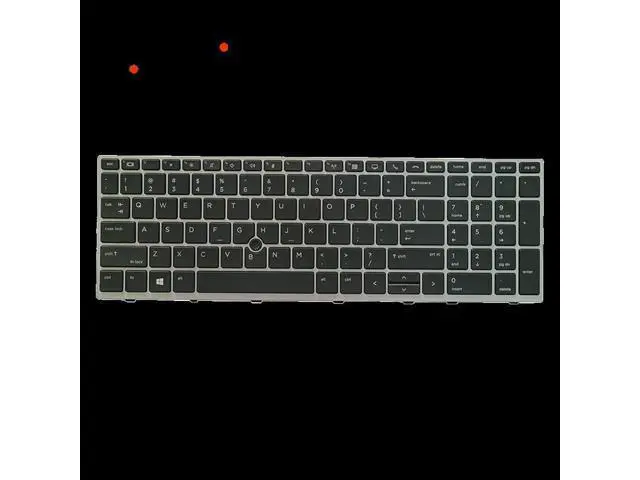 Alt view image 2 of 4 - US Positivo Notebook Keyboard for Laptop Dns Clevo for HP EliteBook 850 755 15u G5 850 G6 ZBook