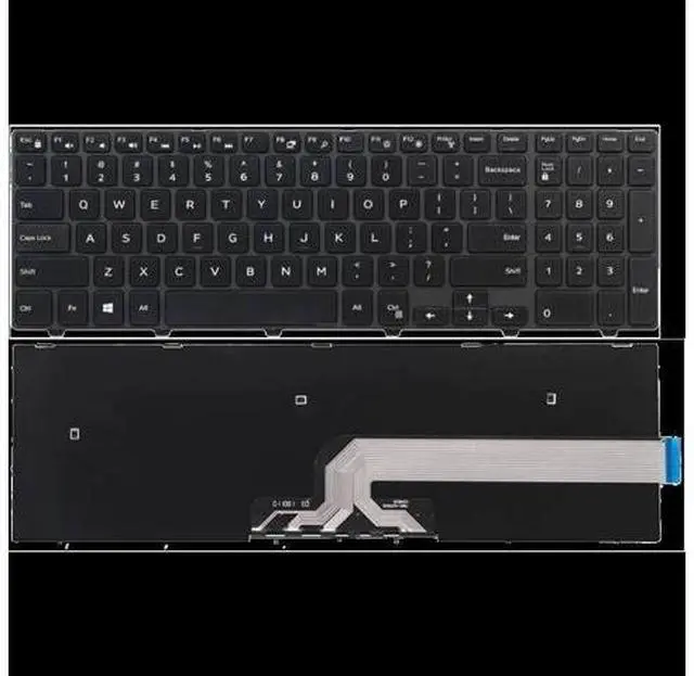 Alt view image 4 of 4 - for Dell Notebook Keyboard 15 3546 3565 3558 3549 3559 Inspiron 15-3000 5542 5543 5545 Replacement Clevo Cheap Packard Bell US