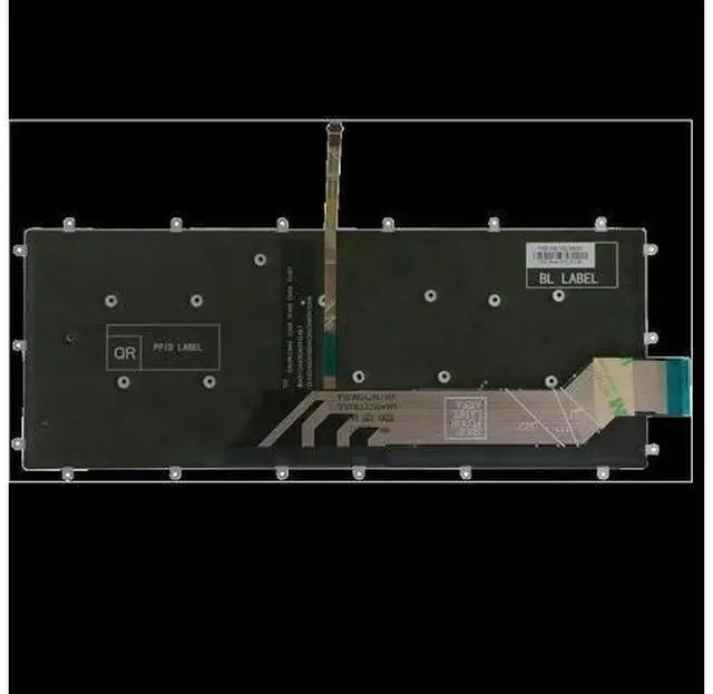 Alt view image 3 of 4 - US Backlit Keyboard for Laptop for Dell 7466 7467 7378 7460 7569 7579 7368 14-7000 5368 Positivo Notebook