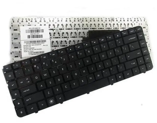 Alt view image 3 of 4 - Keyboard Replacement with Frame Compatible for HP Pavilion DV6-3000 DV6-3100 DV6-3200 dv6-3300 dv6-4000 Series Laptop Black US