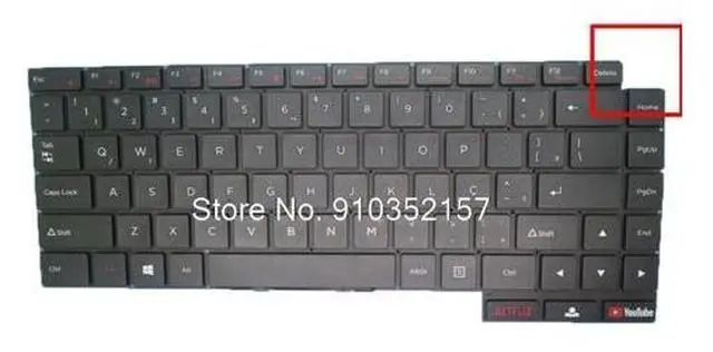 Main image of Laptop BR Layout Q464B Keyboard For Positivo Motion Plus Q464B Motion Plus Red Q464B Brazil BR NO Frame