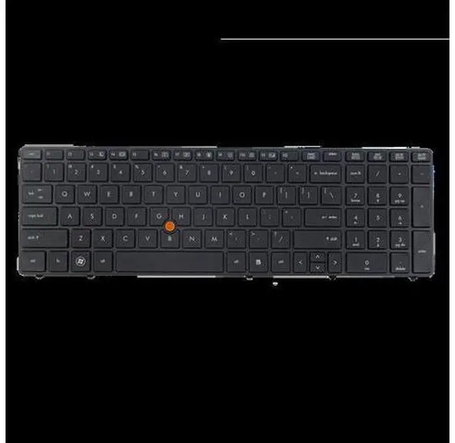 Main image of US Positivo Notebook Keyboard for Laptop Dns Clevo for HP Probook 8560W 8570W