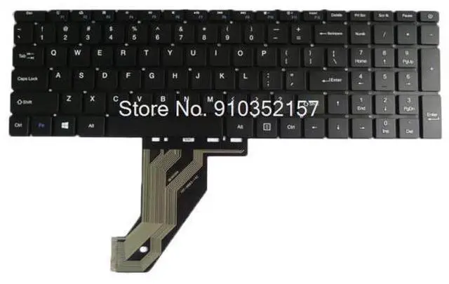 Main image of Laptop Keyboard For MB3661009 YXT-NB93-142 15.6' English NO Frame