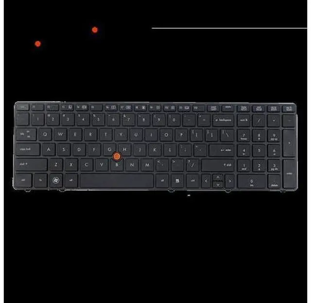 Alt view image 2 of 4 - US Positivo Notebook Keyboard for Laptop Dns Clevo for HP Probook 8560W 8570W