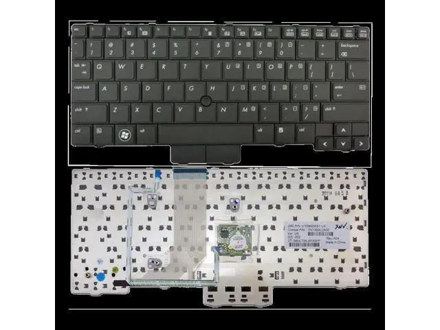 Alt view image 4 of 4 - US Positivo Notebook Keyboard Dns Clevo for HP Elitebook 2540P 2540