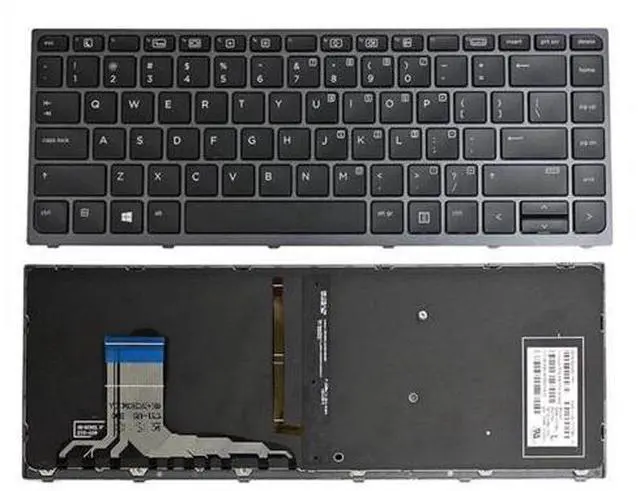 Main image of PANSI Replacement US Keyboard for HP Compatible FOR HP ZBook Studio G3 Mobile 841681-001 with Backlit Pointer