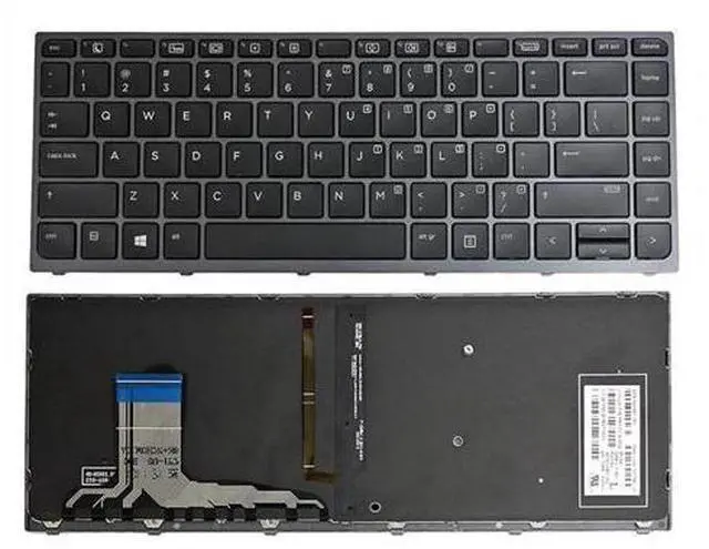 Alt view image 3 of 4 - PANSI Replacement US Keyboard for HP Compatible FOR HP ZBook Studio G3 Mobile 841681-001 with Backlit Pointer