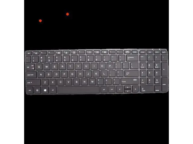 Alt view image 2 of 4 - US Positive Notebook Keyboards Clevo Dns Intelbras for HP 450 455 470 G3 Black