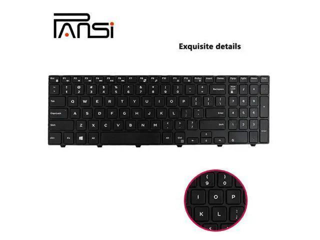 Alt view image 2 of 4 - for Dell Notebook Keyboard 15-3000 5000 7559 5547 5000 5545 5542 5545 5547 3541 3542 3543 3550 Replacement Dns Clevo Cheap US