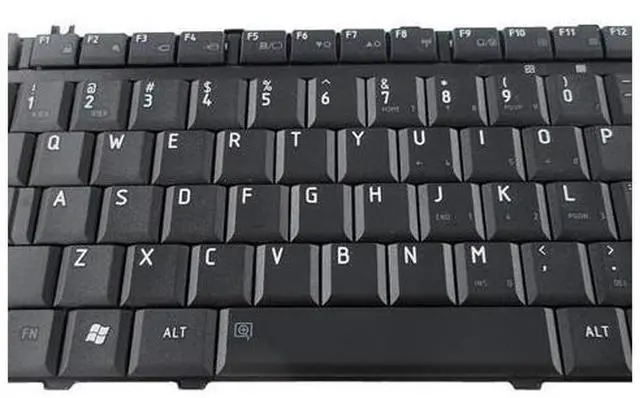 Alt view image 4 of 4 - Keyboard Replacement Compatible for Toshiba L200 L201 L202 L205 L210 L300 L305 A200 A205 A210 A215 A300 A305 A306 A350 A355 US