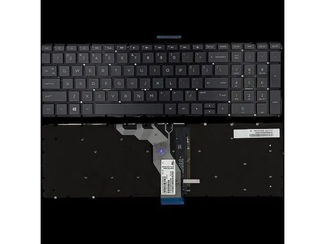 Alt view image 4 of 4 - US Positive Notebook Backlit Keyboards Dns for HP Pavilion 15S-DY 15Q-BD 17G-BR 17-BS AR 250 255 256 G6