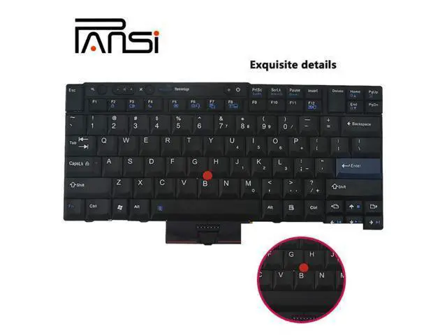 Alt view image 2 of 4 - for Lenovo Notebook Keyboard T400S T410S T410i T420S X220 X220T T510 W510 W500 T520 W520 45N2071 45N2141 45N2211 Dns Clevo US