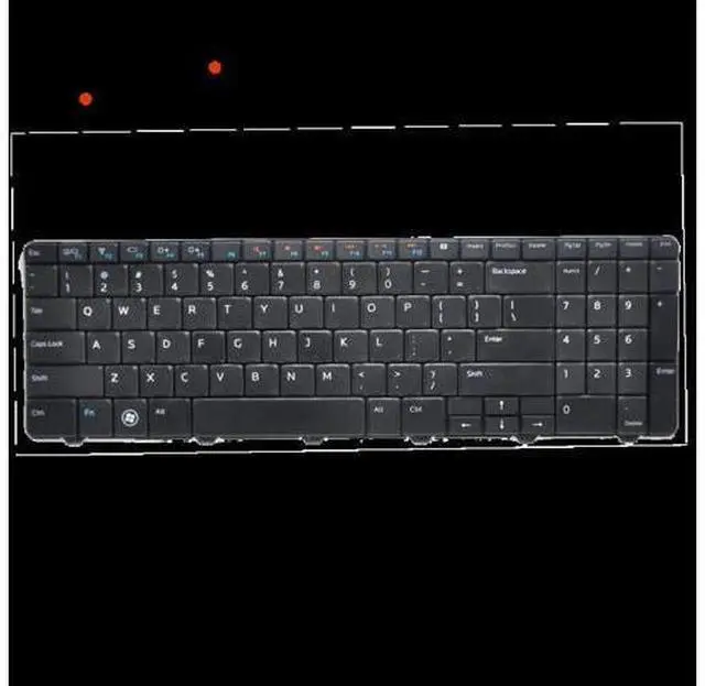 Alt view image 2 of 4 - US for Dell Keyboard Positivo Notebook Dns Clevo Intelbras Packard Bell 15R 5010 N5010 P10F N5010D N5010R M5010