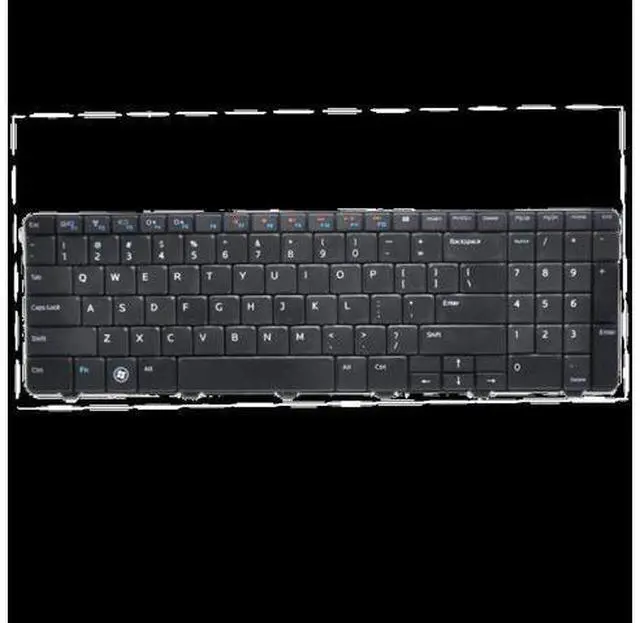 Main image of US for Dell Keyboard Positivo Notebook Dns Clevo Intelbras Packard Bell 15R 5010 N5010 P10F N5010D N5010R M5010
