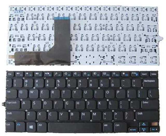 Alt view image 3 of 4 - English Laptop Keyboard for Dell Positivo Inspiron 11 3000 3147 11 3148 3138 P20T 3152 3153 3157 3158 7130 2-in-1 7W4K6 F4R5H