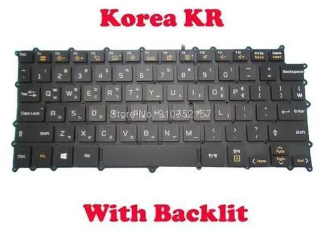 Main image of Korean Backlit Keyboard For LG 13Z980 SG-91020-XRA AEW73969811 SN3871BL1 SG-91021-XRA 13Z980-B 13Z980-G 13Z980-T 13ZD980 LG13Z98