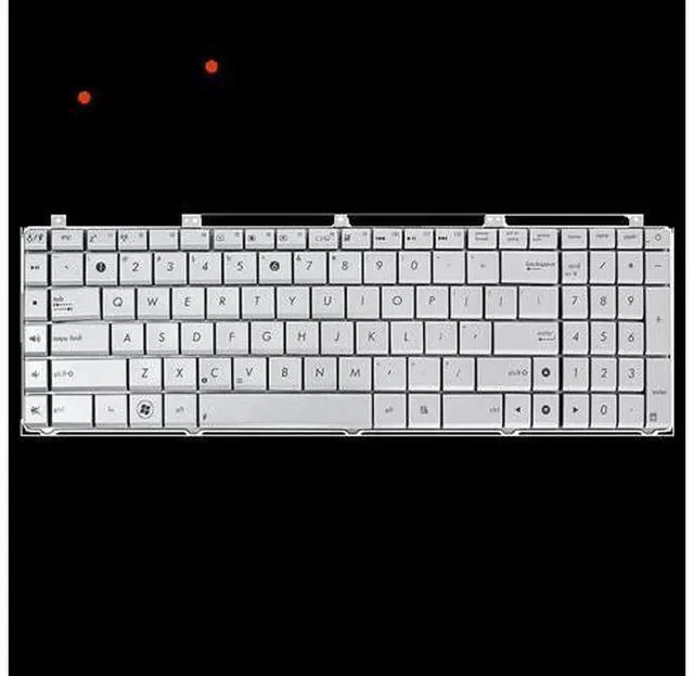 Alt view image 2 of 4 - for Asus White Notebook Keyboard N55 N57 N55SF N55SL N75 N75SF N75SL N75Y Dns Clevo Positivo Notebook Cheap Packard Bell US