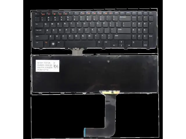Alt view image 3 of 4 - US Notebook Replacement of Keyboards for Dell Inspiron 17R N7110 XPS 17 L701X L702X 5720 7720 Vostro 3750 v3750