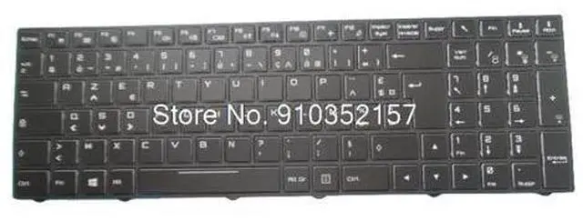 Main image of FR Backlit Keyboard For CLEVO N850 N850HP6 N857HP6 N850EP6 N857EP6 N870EP6 N871EP6 N857EK1 N860EK1 N850HK1 N850EJ1 N857EJ French