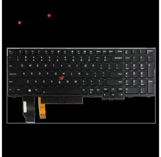 Alt view image 2 of 4 - Factory US for Thinkpad Backlit Keyboard for Laptop for Lenovo E580 E585 E590 E595 T590 P53S L580 L590 P52