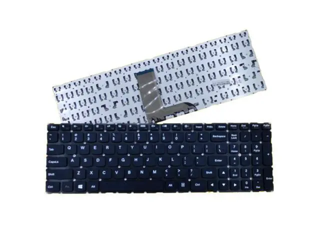 Alt view image 3 of 4 - Replacement Laptop US Black Keyboard Without Frame for Lenovo Flex 3 15 1570 1580 Yoga 500-15 500-15ISK 500-15IBD Non-Backlit