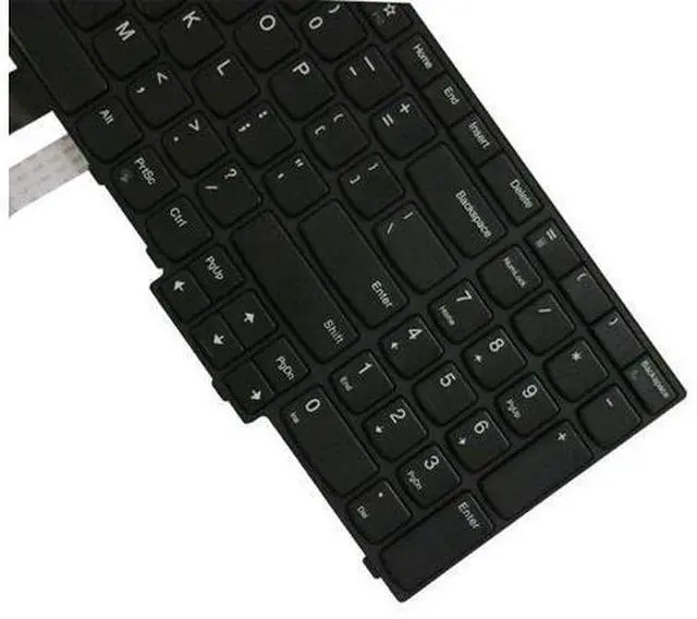 Alt view image 4 of 4 - PANSI Laptop Replacement Keyboard for Lenovo ThinkPad E570 E570c E575 Laptop No Backlight US