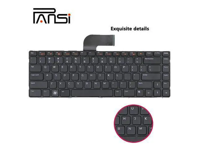 Alt view image 2 of 4 - for dell notebook keyboard 1440 1320 14A pp42L 1445 1450 P04S Vostro replacement clevo dns shop cheap keyboard packard bell US