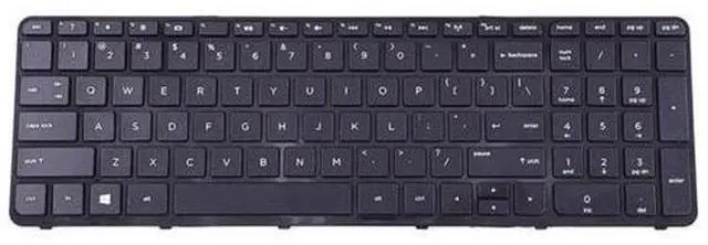 Main image of Laptop Keyboard for HP Pavilion 250 G3 255 G3 250 G2 255 G2 15-D 15-E 15-G 15-R 15-N 15-S 15-F 15-H 15-A Series US with Frame