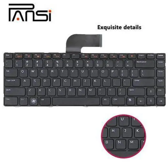 Alt view image 2 of 4 - for Dell Notebook Keyboard Vostro 1400 PP22L 1318 1545 PP29L Inspiron 1520 1525 Replacement Dns Cheap Keyboard Packard Bell US