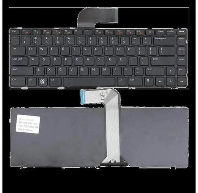 Main image of for Dell Notebook Keyboard Vostro 1400 PP22L 1318 1545 PP29L Inspiron 1520 1525 Replacement Dns Cheap Keyboard Packard Bell US