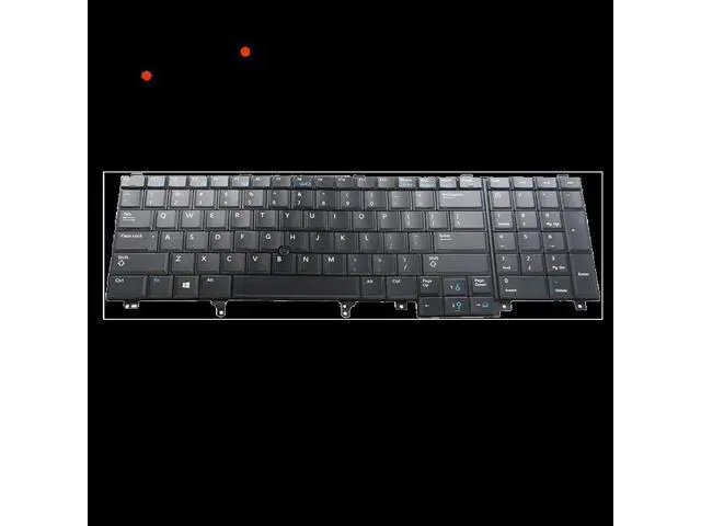 Alt view image 2 of 4 - US Positive Notebook Backlit Keyboards Dnsfor Dell E5520 E5520M E5530 E6520 E6530 E6540