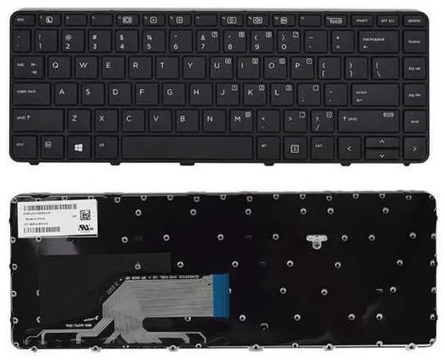 Main image of PANSI Keyboard Compatible for HP PROBOOK 430 440 G3 G4 445 G3 640 645 G2 Series with No Backlit Frame Black US