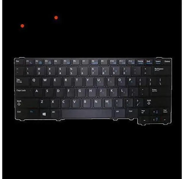 Alt view image 2 of 4 - US for Dell Keyboard Positivo Notebook Dns Clevo Intelbras E5440 P44G PK130WQ4A0 SN72230 SG-60710-XUA 0Y4H14 Y4H14