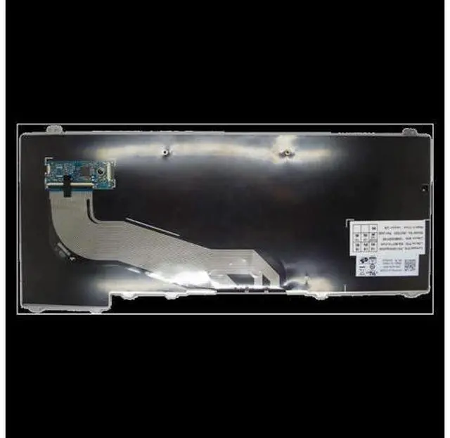 Alt view image 3 of 4 - US for Dell Keyboard Positivo Notebook Dns Clevo Intelbras E5440 P44G PK130WQ4A0 SN72230 SG-60710-XUA 0Y4H14 Y4H14