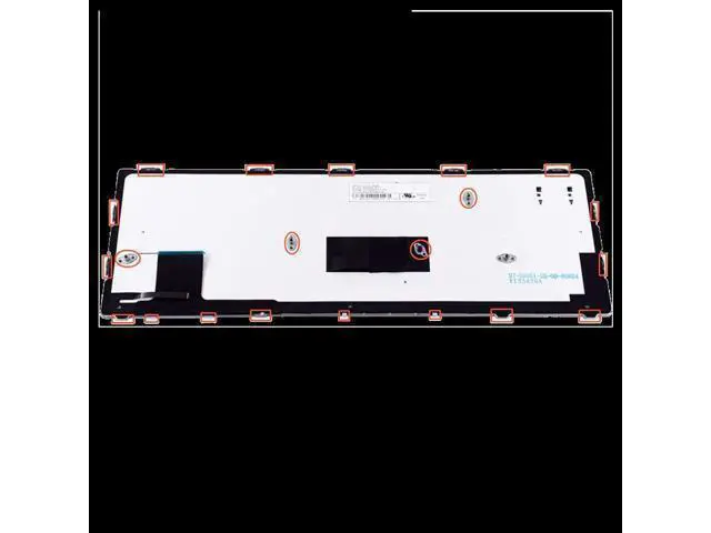 Alt view image 3 of 4 - US Backlit Positivo Notebook Keyboard Dns Clevo for HP EliteBook Folio 9470M 9470 9480