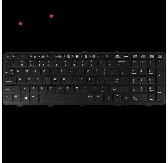 Alt view image 2 of 4 - US Positivo Notebook Keyboard for Laptop Dns Clevo for HP With Frame ProBook 650 655 G1 Black