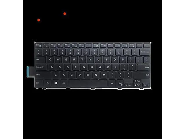 Alt view image 2 of 4 - Keyboards US for Dell Inspiron 14-3000 3441 3442 3443 3451 3452 3458 3459 5447 5442 5445 5448 5451 5455 5458 7447 5452 5457 5459