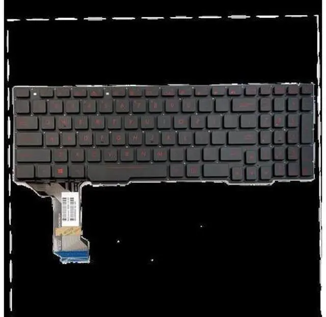 Main image of US for Asus Laptop Keyboard GL553 GL553V GL553VW ZX553VD ZX53V ZX73 FX553VD FX53VD FX753VD FZ53V Backlit Replacement Dns
